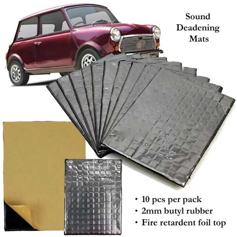 10Pcs Car Sound Mat Insulation - Sound Dampening Foam ulasan dan harga
