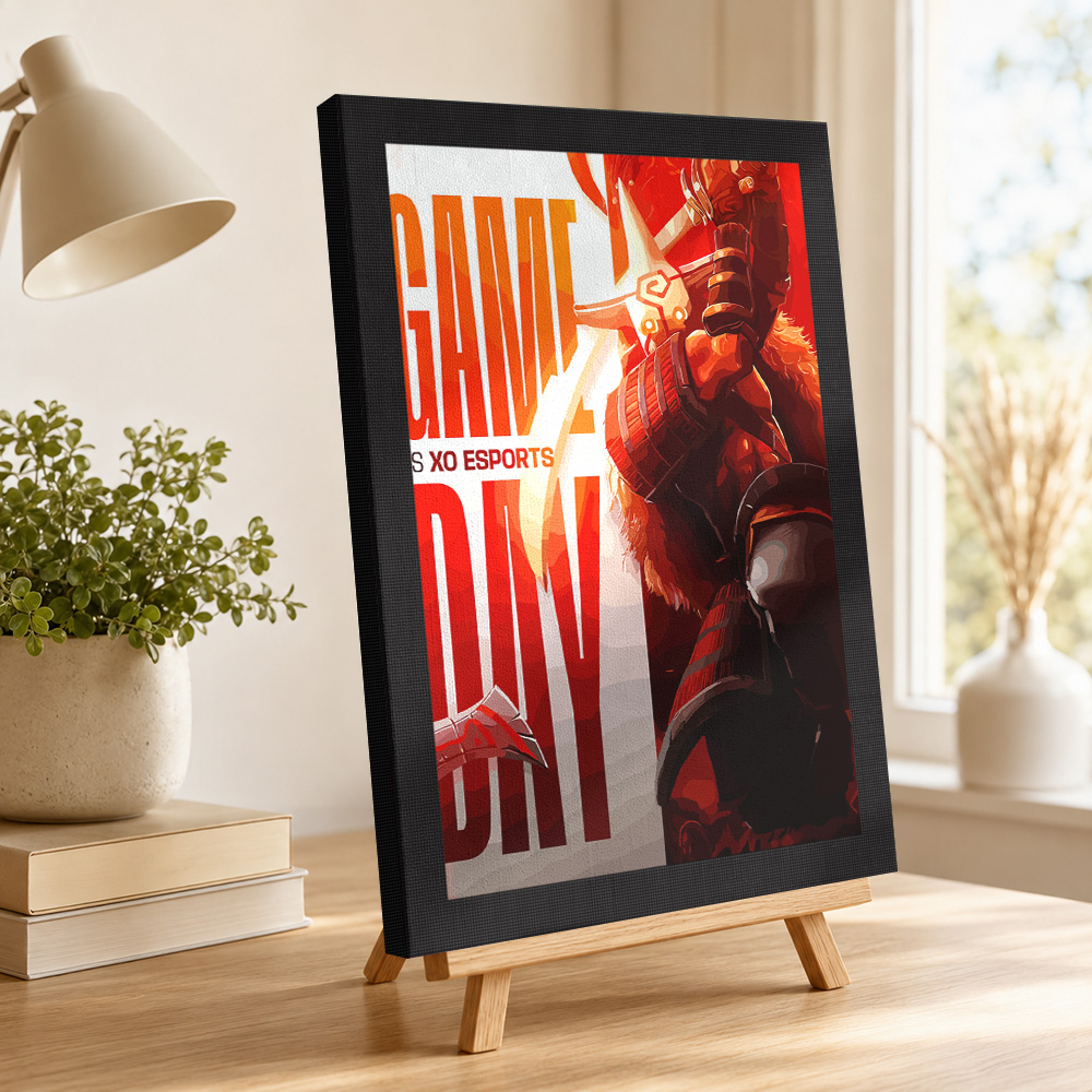Game Day VS XO Esports Framed  - Esports Gaming Photo ulasan dan harga