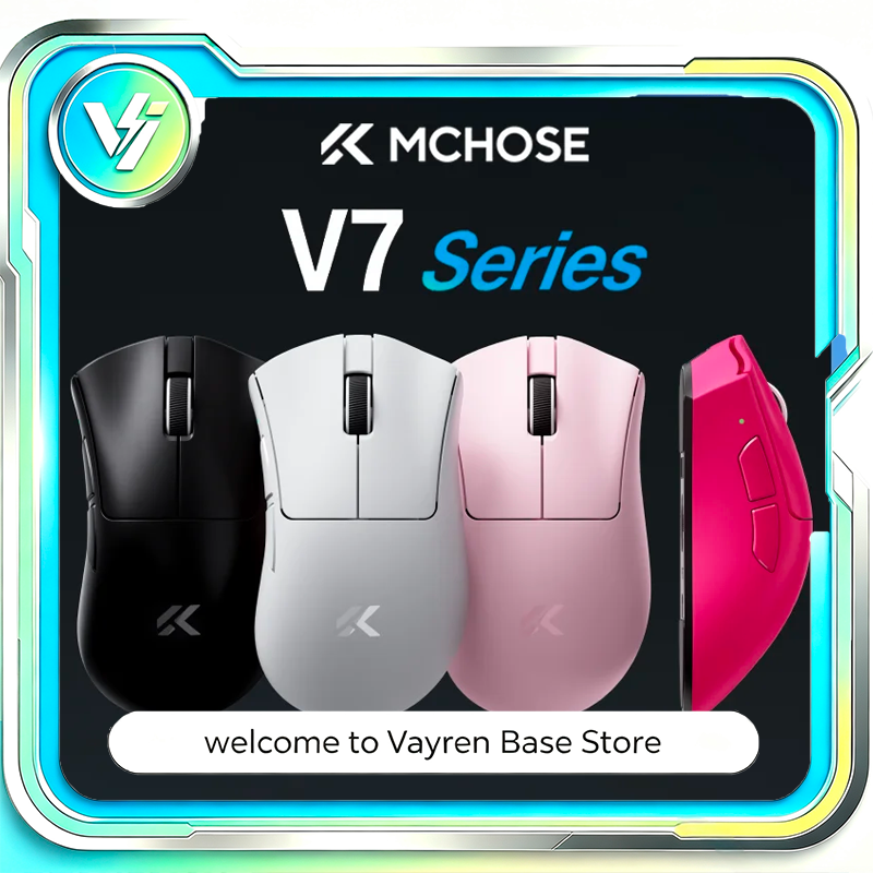 MCHOSE V7 Tri‑Mode Wireless Ga - Esports Gaming Setup ulasan dan harga