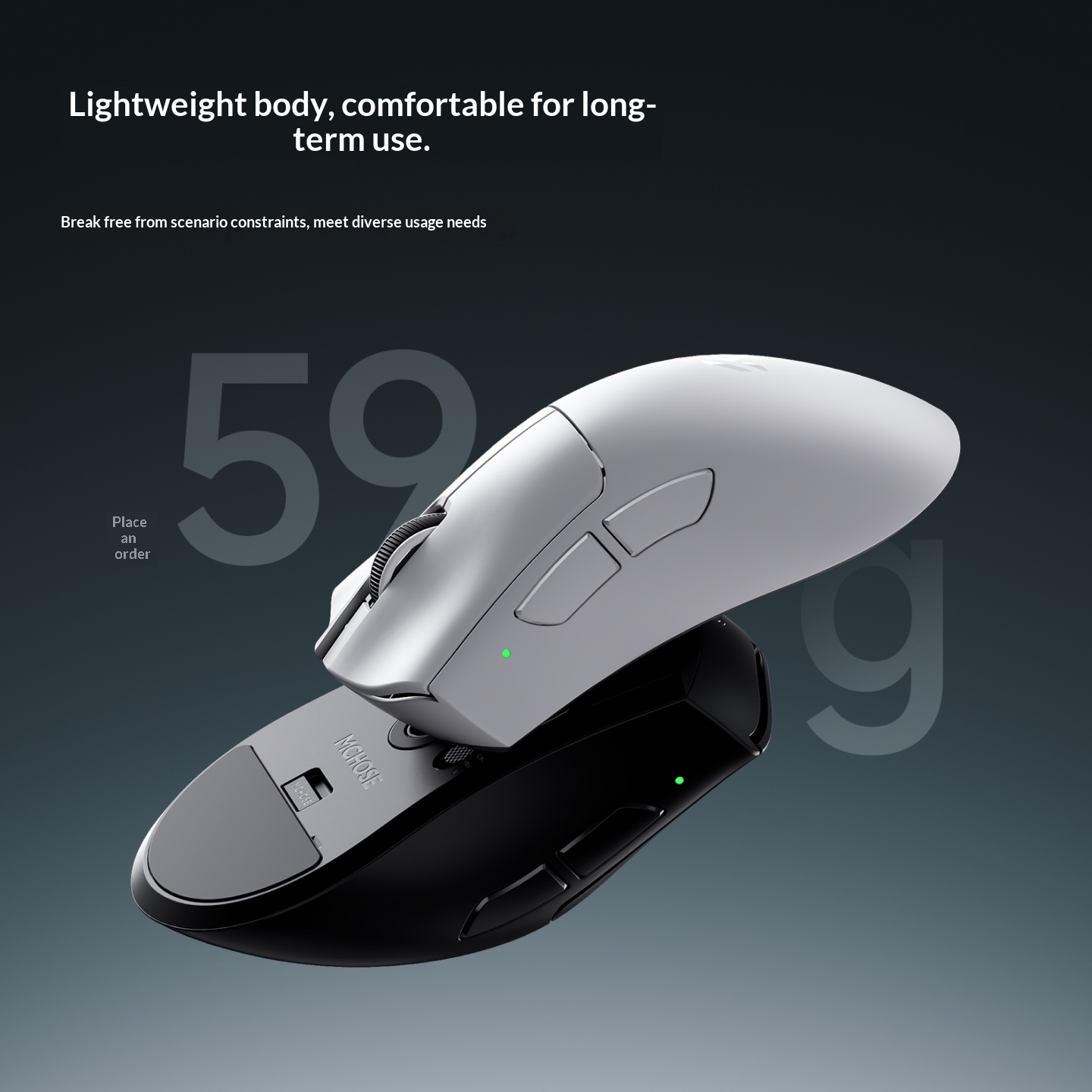 MCHOSE V7 Tri‑Mode Wireless Ga - Esports Gaming Setup ulasan dan harga