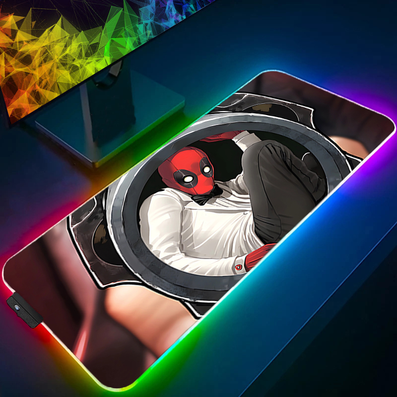 LED Mouse Pad Gaming Backlight - Esports Gaming Pc ulasan dan harga