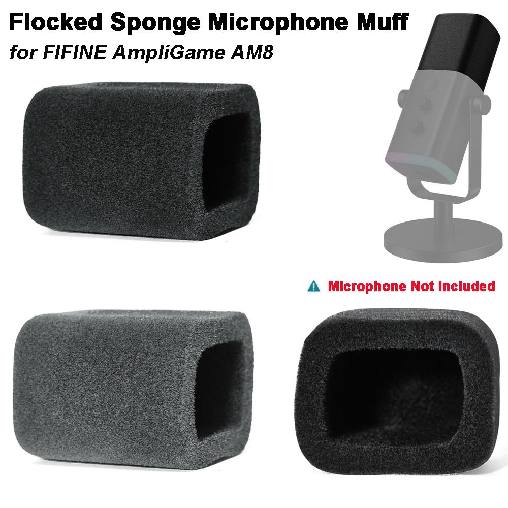 1pcs Replacement Mic Windscree - Sound Dampening Foam ulasan dan harga