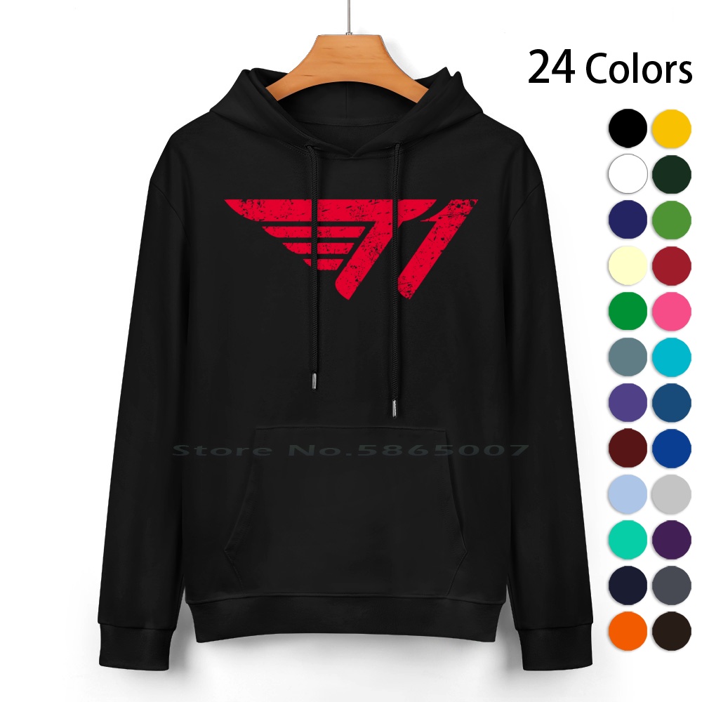 T1-2.0 Pure Cotton Hoodie Swea - Esports Gaming Hoodie ulasan dan harga