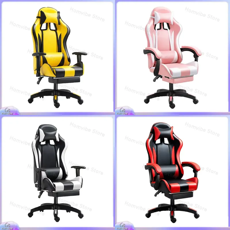 Ergonomic Gaming Chair with Lu - Gaming Esports Esports ulasan dan harga