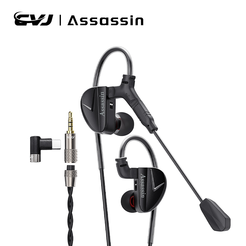 CVJ Assassin IN Ear Earphones  - Esports Gaming Setup ulasan dan harga