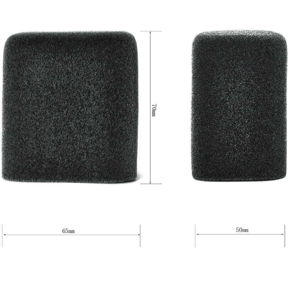 1pcs Replacement Mic Windscree - Sound Dampening Foam ulasan dan harga
