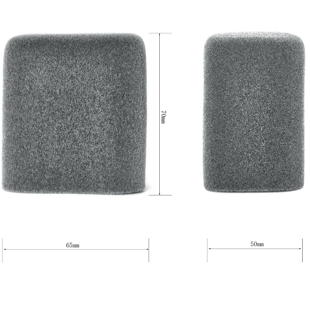 1pcs Replacement Mic Windscree - Sound Dampening Foam ulasan dan harga