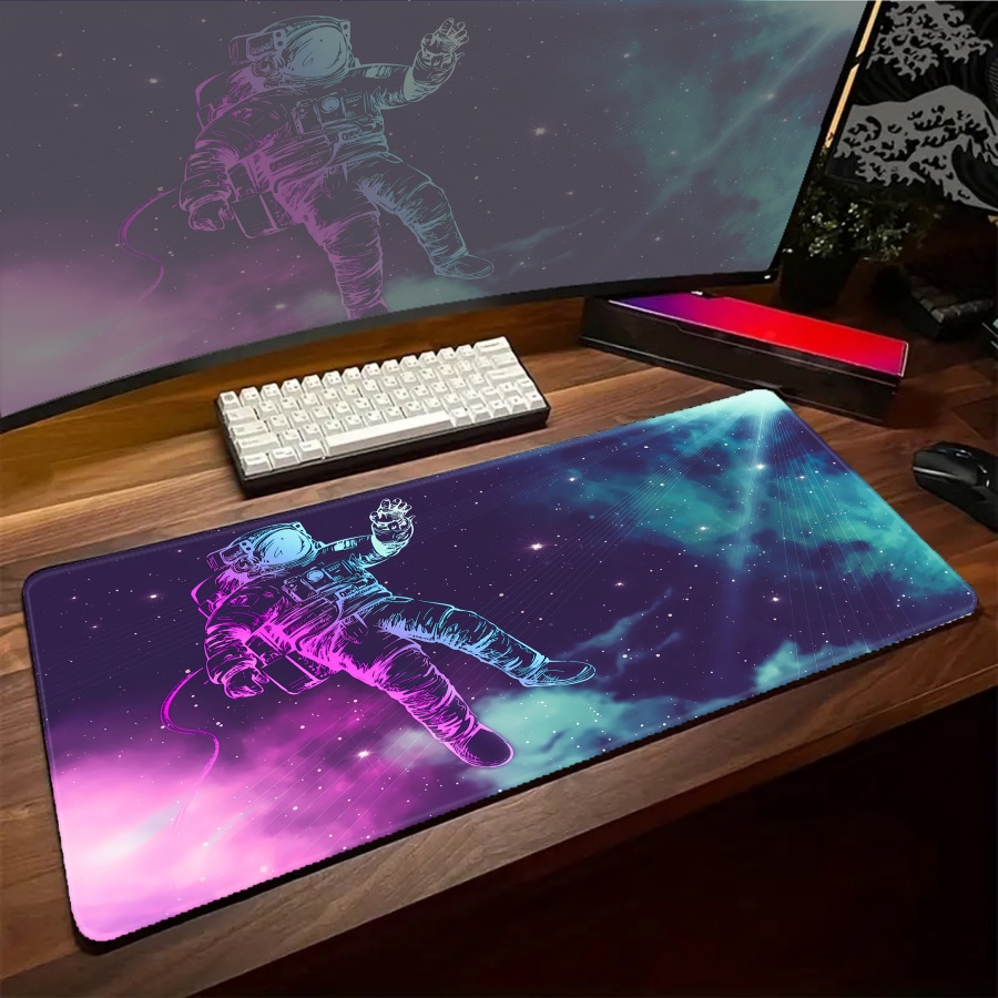 Art Astronaut Mousepad Cute Bi - Esports Gaming Setup ulasan dan harga
