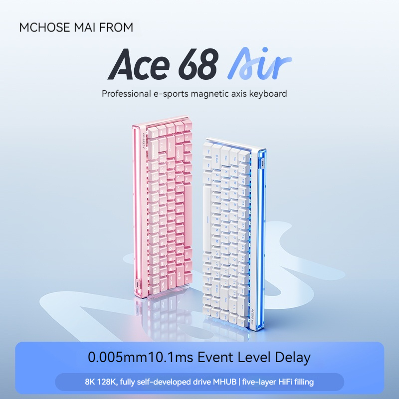 Mchose Ace68 Air Magnetic Axis - Gaming Esports Esports ulasan dan harga